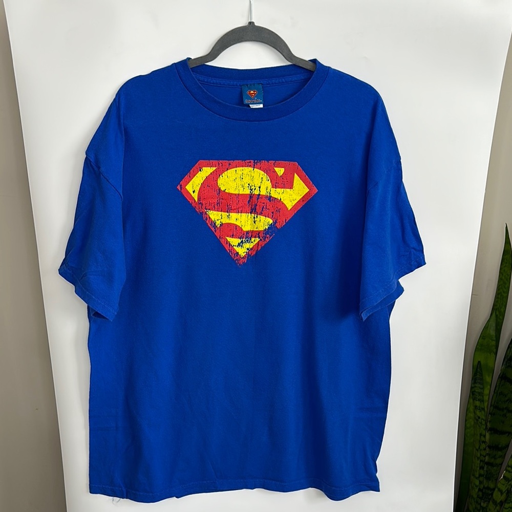 Superman Logo Blue T-Shirt